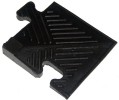 Уголок для резинового бордюра,черный,толщина 12 мм MB Barbell MB-MatB-Cor12  - магазин СпортДоставка. Спортивные товары интернет магазин в Новороссийске 