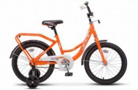 Детский велосипед Stels Flyte 18" Z011 Оранжевый 2022 - магазин СпортДоставка. Спортивные товары интернет магазин в Новороссийске 