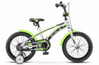 Детский велосипед Stels Arrow 16" V020 зеленый 2022 - магазин СпортДоставка. Спортивные товары интернет магазин в Новороссийске 