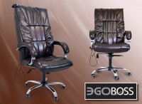 Офисное массажное кресло EGO BOSS EG1001 Шоколад в комплектации LUX - магазин СпортДоставка. Спортивные товары интернет магазин в Новороссийске 