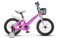 Детский велосипед Stels Pilot-150 16" V010 розовый 2022 - магазин СпортДоставка. Спортивные товары интернет магазин в Новороссийске 