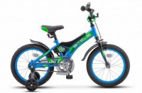 Детский велосипед Stels Jet 16" Z010 синий черный  2022 - магазин СпортДоставка. Спортивные товары интернет магазин в Новороссийске 