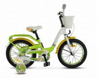 Детский велосипед Stels Pilot-190 16" V030 Зелёный жёлтый белый 2022 - магазин СпортДоставка. Спортивные товары интернет магазин в Новороссийске 